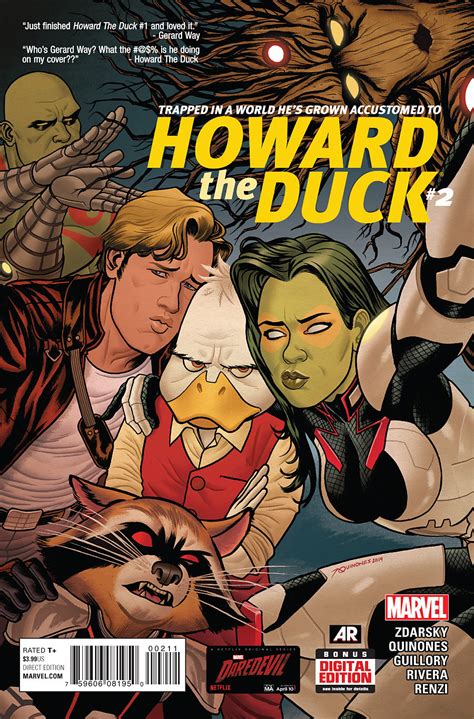 Howard The Duck Vol 5 2 Marvel Database Fandom Powered By Wikia