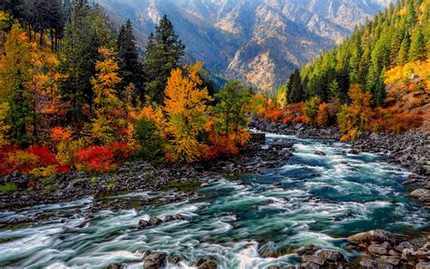 Autumn Mountain Stream Wallpapers - Top Free Autumn Mountain Stream ...