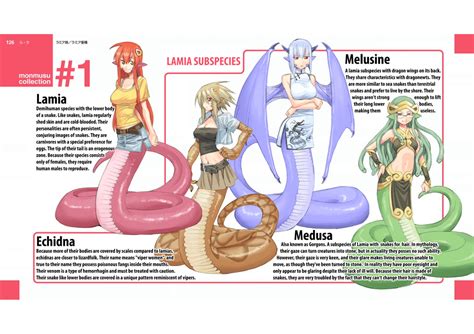 Monster Musume End Card Translation 1 Lamia Subspecies Monstermusume