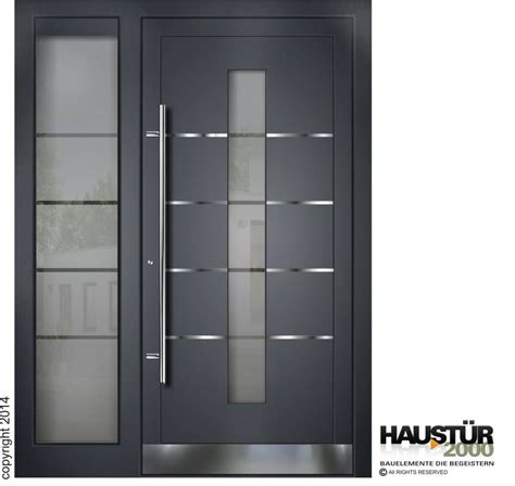 Alu haus create a distinctive range of products for a secure, warm and better home with one complete system in latest generation aluminium. haustüren aluminium | Aluminium Haustür HT 5405.1 SF GA ...