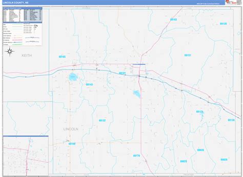 Maps Of Lincoln County Nebraska