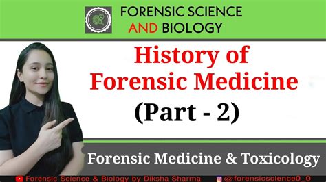 History Of Forensic Medicine Part 2 Youtube