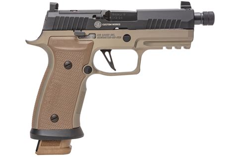 Sig Sauer P320 Axg Combat 9mm Limited Edition Flat Dark Earth Pistol