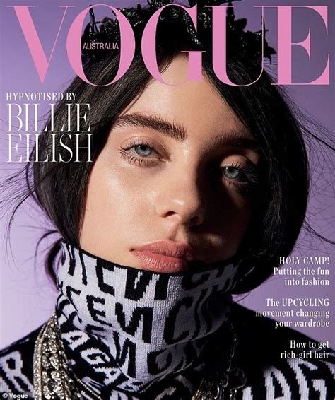Найдите больше постов на тему billie eilish vogue. Billie Eilish graces the cover of Vogue Australia | Daily ...