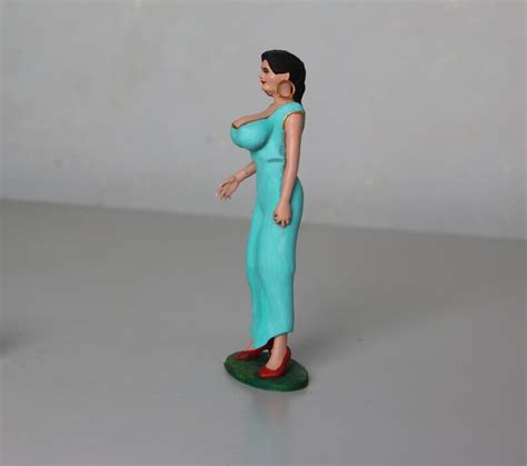 Female Pin Up Figure Woman Scale 118 124 Scale Z342 Etsy
