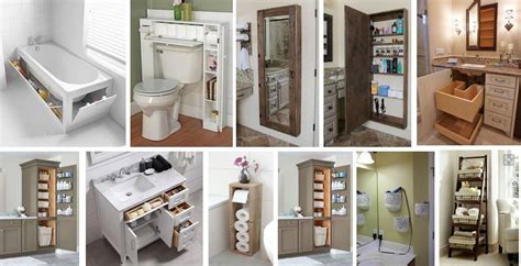 Additional tips to consider whenever organizing the bathroom and breathing new life into it. 40 Clever Bathroom Storage Ideas - Decor Units
