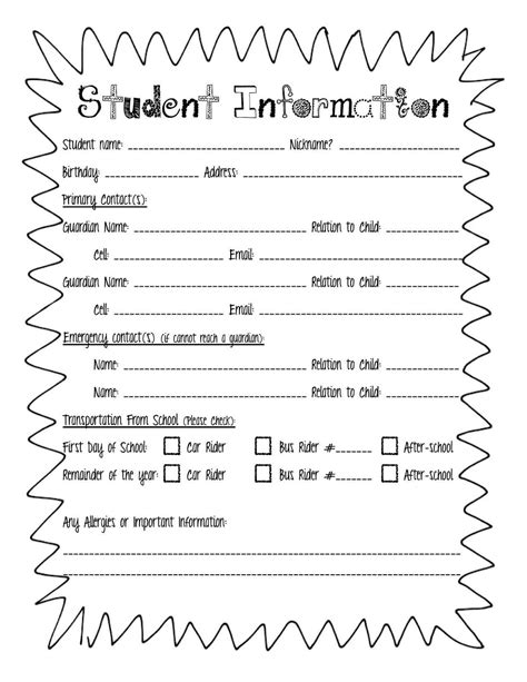 Traveling The World In 2nd Grade Back To School Forms And Activities