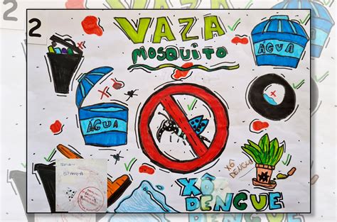 Cartaz Sobre Dengue Feito Por Alunos