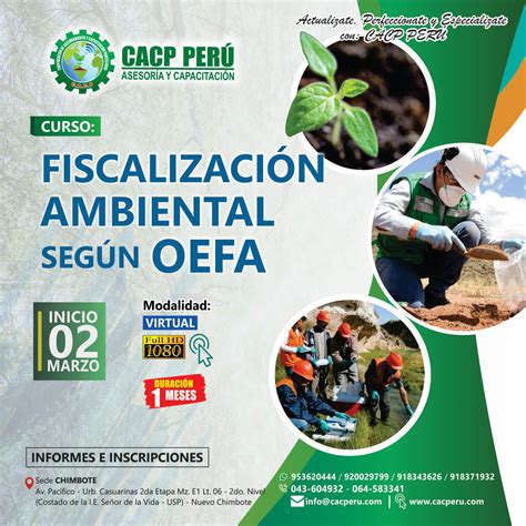 CACP Perú Curso Fiscalización Ambiental Según Oefa 2018 2