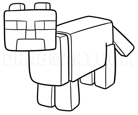 Minecraft Ocelot Coloring Page Just Click On The Printer Icon In