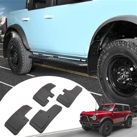 Mabett Mud Flaps Splash Guards For Ford Bronco Accessories 2021 2022 4