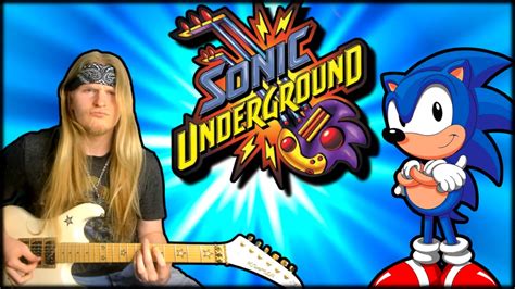 Sonic Underground Theme Song Guitar Cover Youtube