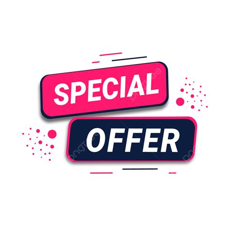 Special Offer Banner Vector Art Png Special Offer Banner Free Vector