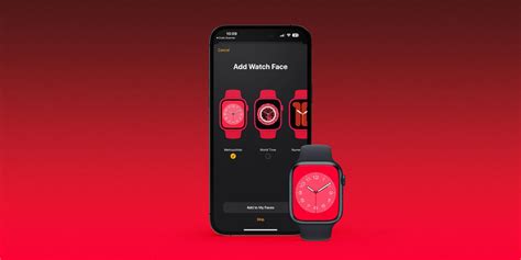 Apple Promoting All Red Version Of The Metropolitan Apple Watch Face