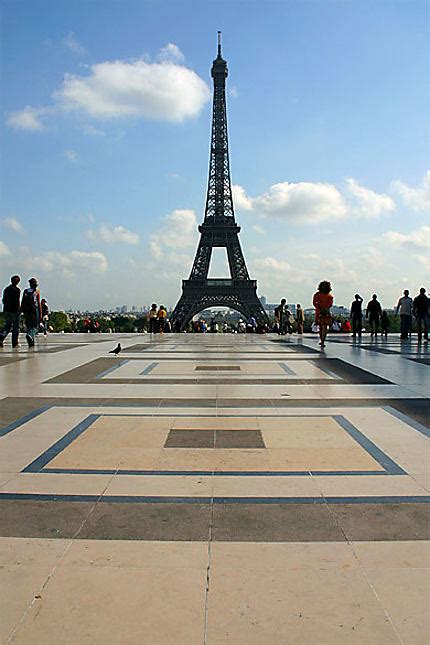 La Tour Eiffel Vue Du Trocadéro Trocadéro 16ème Arrondissement