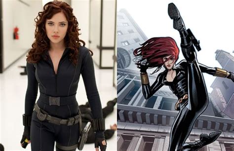 Red haired woman with charming appearance. 10 Hottest Female Superheroes in Hollywood | Superheroes, Black widow and Scarlett johansson