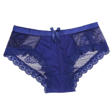 3xl Women Underwear Ladies Briefs Sexy Lace Cotton Womens Panties
