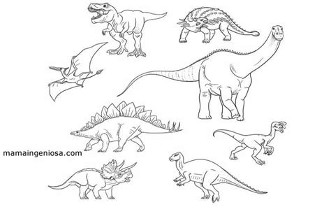 Introducir Imagem Dibujos De Dinosaurios Para Colorear En Linea