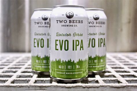 Two Beers Brewing Revamps Evo Ipa Brewbound
