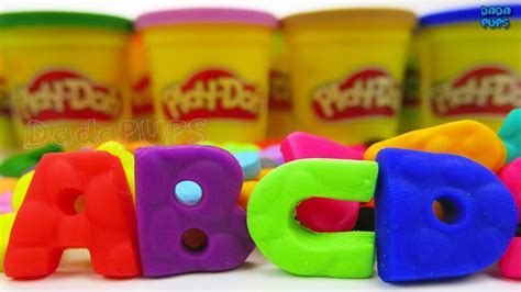 Learn Colors With Play Doh Learn Abc 26 Letters From A To Zabc E Play