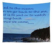 Best ocean quotes selected by thousands of our users! Ocean - Tied to the Ocean - JFK Quote Photograph by Barbara Griffin
