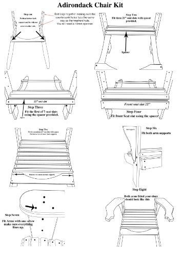 Favorite Link To Free Adirondack Chair Footrest Plans Any Wood Plan