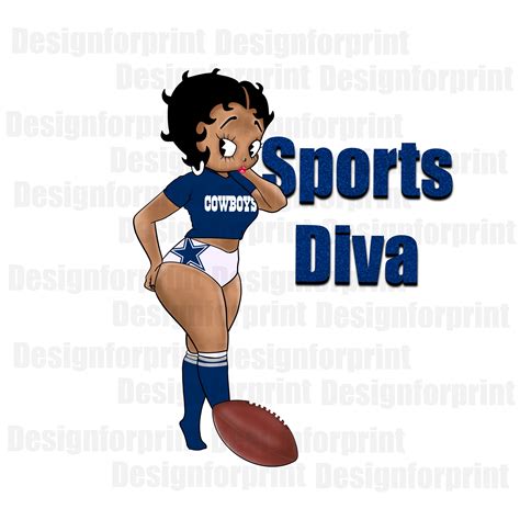 2021 Betty Boop Black Betty Boop Png Sport Teams Cartoons Etsy