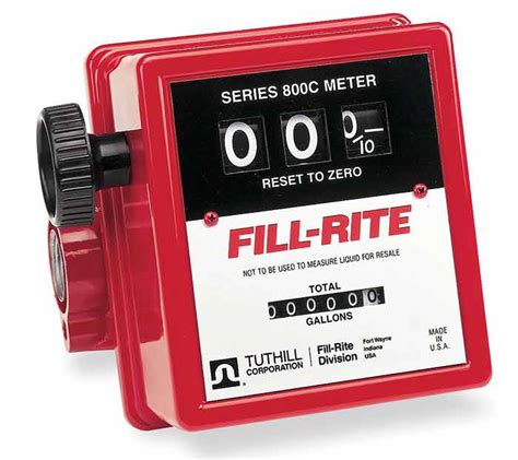 Fill-Rite Manual Control Liquid Flow Meter – AERO Specialties