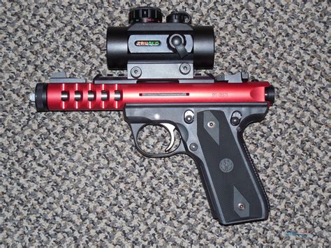 Ruger 2245 Lite Pistol In 22 Lr With Threaded Barrel And O For Sale