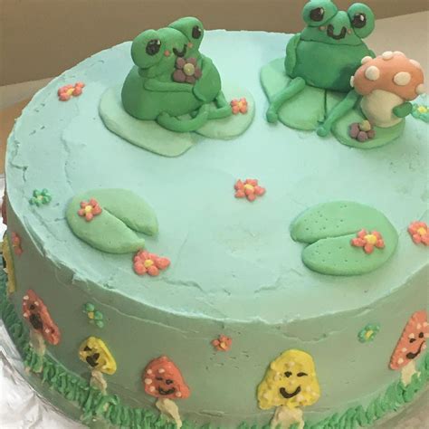 frog birthday cake ideas