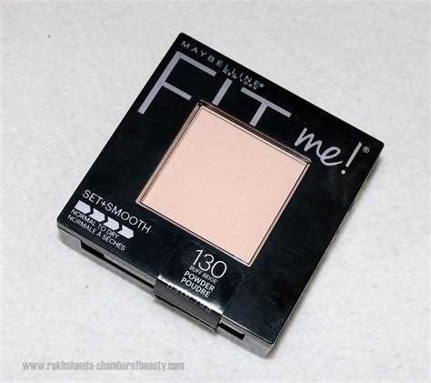 Maybelline Ny Fit Me Pressed Powder Review Swatches And Price In India