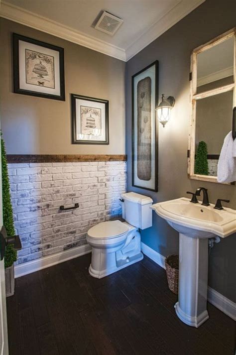 Exposed brick brings rustic texture, color, and vibration to interior spaces. 33 Bathroom Designs with Brick Wall Tiles | Ultimate Home ...