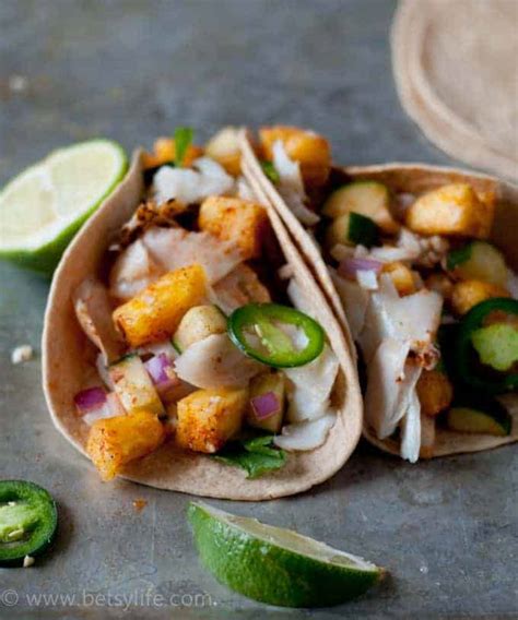 Check spelling or type a new query. Fish Tacos with Pineapple Cucumber Salsa