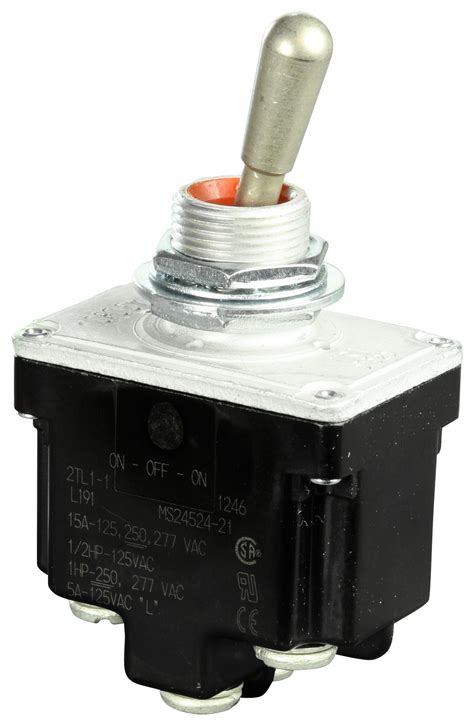 2tl1 1 Honeywell Toggle Switch On Off On Dpdt
