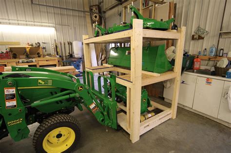 Implement Storage Rack Green Tractor Talk In 2020 With Images