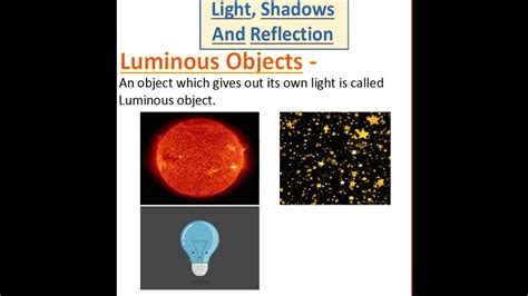 Luminous And Non Luminous Objects Cbsencert Science Class 6 Brightiq