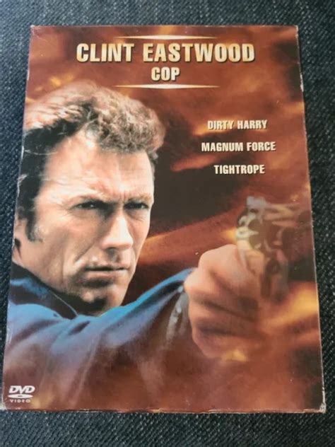 Clint Eastwood Cop Dvd Collection Set Dirty Harry Magnum Force