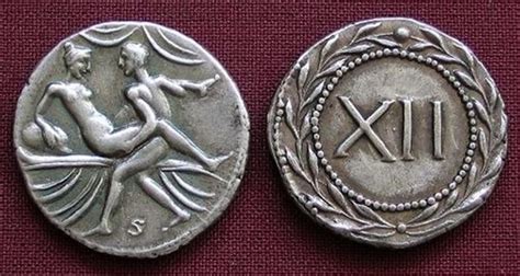 David Thomas Moore On Twitter And Heres One From Two Years Ago About Weird Roman Sex Coins