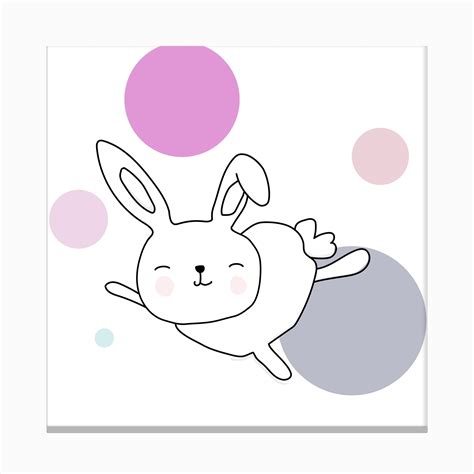 Space Rabbits Astra Canvas Print By Christina Heitmann Fy