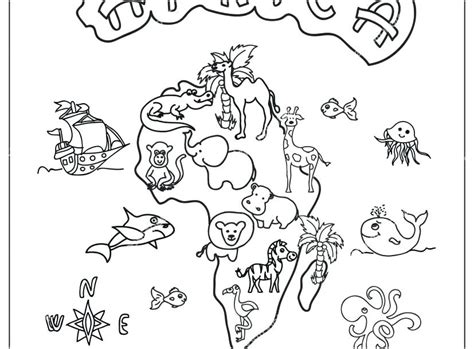 Old world maps old maps vintage maps antique maps vintage safari bel art map globe out of map of africa from 1916 unique gift and home decor a | etsy. Africa Map Coloring Pages at GetColorings.com | Free printable colorings pages to print and color