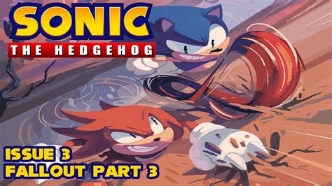 Sonic The Hedgehog Idw Issue 3 Comic Dub Youtube