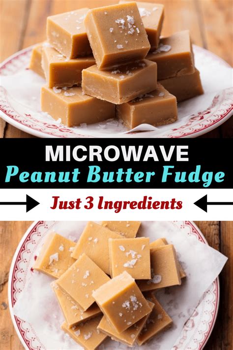 Microwave Peanut Butter Fudge 3 Ingredients Insanely Good