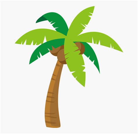 Transparent Palm Tree Png Cartoon Palm Tree Png Free Transparent