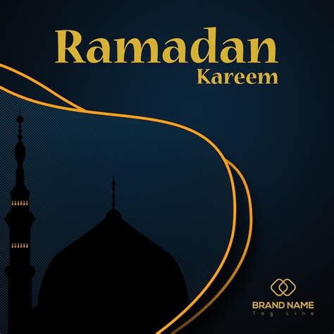 Premium Psd Ramadan Kareem Web Banner For Social Media Post Psd