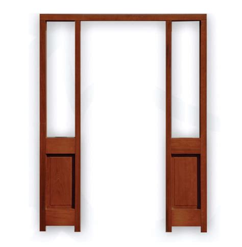 Hardwood Mahogany Timber External Door Frame
