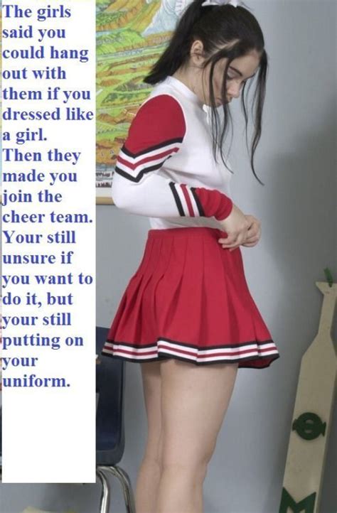 Jenny S Fantasies Captions Feminization Cheerleading Outfits