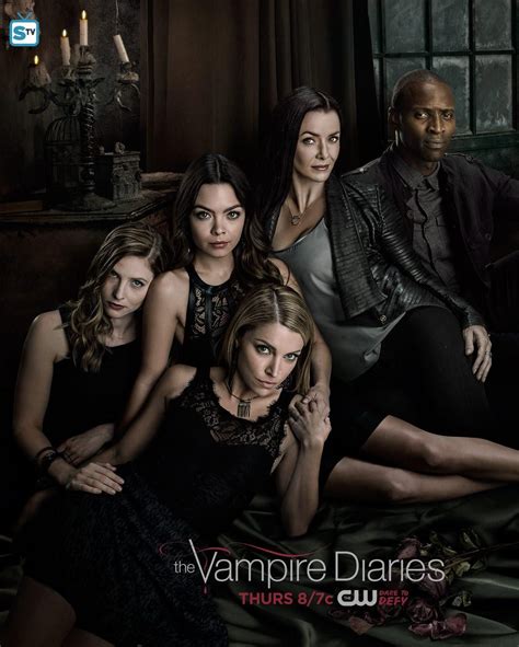 The Vampire Diaries S7 Cast Jaiden Kaine Beau Annie Wersching Lily