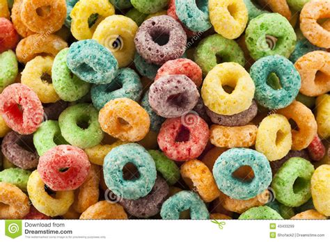 Cereal Loops Royalty Free Stock Photography 396743
