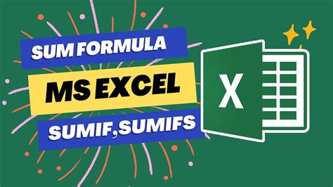 Ms Excel Sum Formulas How To Use Sum Sumif And Sumifs Explained With