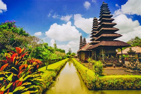 Taman Ayun Temple In Bali Scenic Balinese Temple And Garden Complex